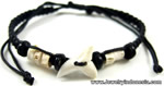 Real Shark Tooth Fish Bone Beads Bracelets