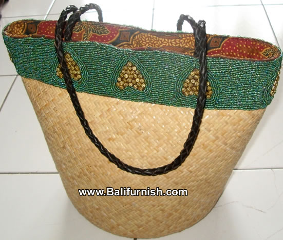 Bag17-13 Rattan Handbags Indonesia