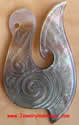 new zealand carvings mother of pearl shells