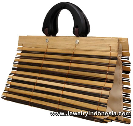 Shoulder Bag Purse Handbag, Natural Bamboo Bag, Women's Bamboo Bag