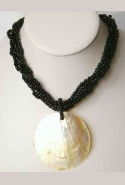 Beads Necklace MOP Shell