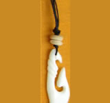 Carved Bone Necklaces from Bali Indonesia