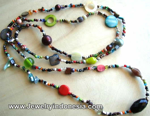 Glass Beads Jewelry Bali Indonesia