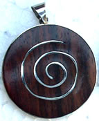 Fashion Jewelry Wood Silver Bali