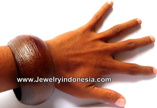 Ebony Wood Bangle Jewelry