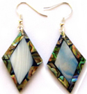 Abalone Shell Earrings from Bali