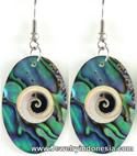 Abalone Shell Earrings from Bali