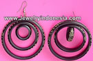 Wooden Earrings from Bali Indonesia