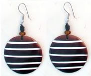 Mother Of Pearl Shell Earrings 