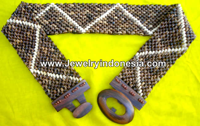 Coco Beads Wide Belts Bali