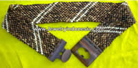 Coconut Shell Fashion Belts Bali