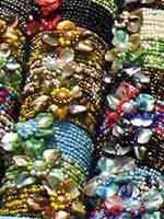 Photo2-13 Handmade Bracelets With Beads Bali Indonesia