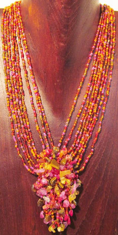 Ji-P25-3 Beads Necklaces Fashion Accessories Bali