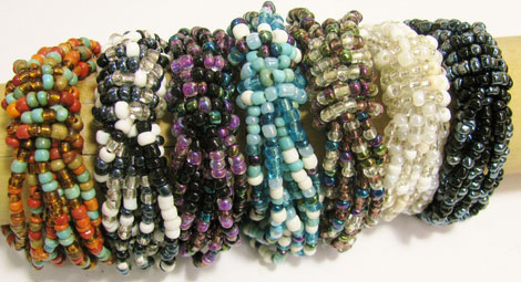 JiBrP6-7 Beaded Bracelets Bali Fashion Accessories