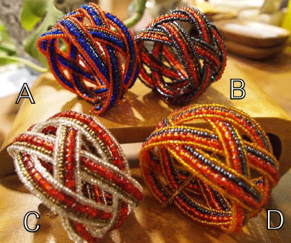 Fashion jewelry Beaded Bracelets From Bali