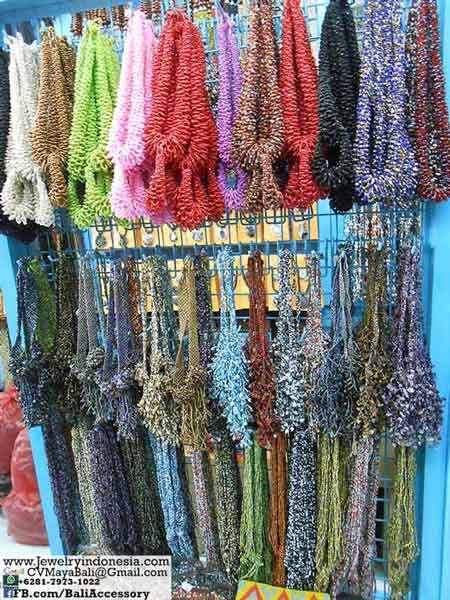 Jink1014-8 Beaded Necklaces From Bali 