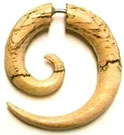 Pj2-6 Tamarin Wood Body Jewelry Bali