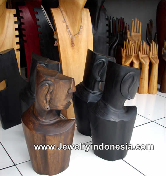 Jewelry Holder Wood Body Bali